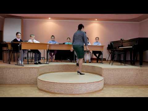 Видео: Открытый урок Лысовой Е.К. (ДМШ № 4 г. Пензы)
