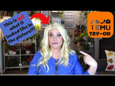 Видео: TEMU TRY ON HAUL | БЛОНДИНКА ИЛИ РЫЖИЙ???