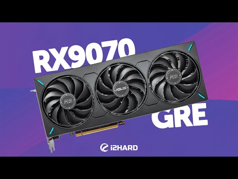 Видео: RX 9070 GRE. Сравнение с RX 9070, RTX 5070 и RX 6800 XT