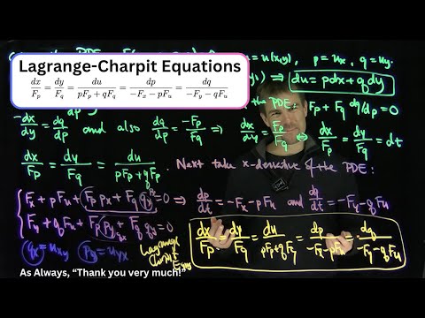 Видео: Уравнения Лагранжа-Шарпи