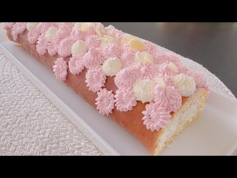 Видео: ЛЕГКИЙ БИСКВИТНЫЙ рулет к чаю