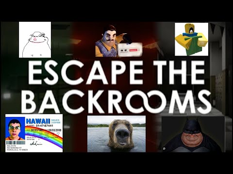 Видео: Подборка Escape the Backrooms, вызываем привет соседа в 3:00 ночи