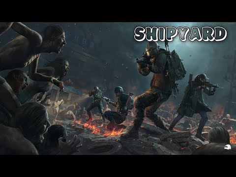 Видео: Зомби режим карта: SHIPYARD сложность💀💀 (4) PUBG: Battlegrounds