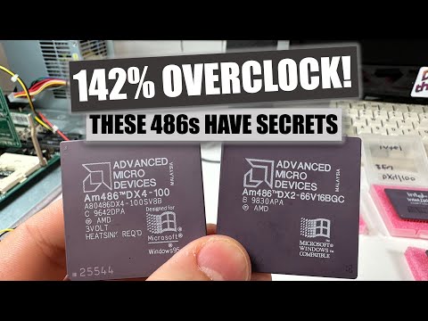 Видео: Эти процессоры AMD 486 — не то, чем кажутся!