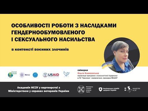 Видео: Гострий стрес у пацієнтів: оцінка та ведення стану. Ольга Климовська ︎