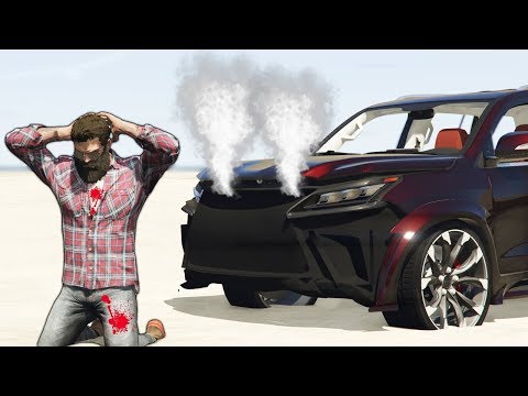 Видео: Тревор Лексус көлігін соқты | GTA 5