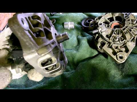 Видео: Ремонт генератора. Хёндай солярис. Пропала зарядка аккумулятора.