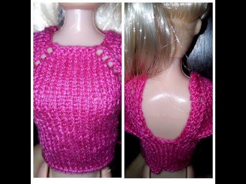 Видео: Кофта вязанная спицами открытая спина (часть 1)