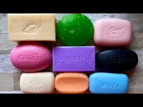 Видео: ASMR Soap cutting | Soap Carving|Резка мыла  | ASMR