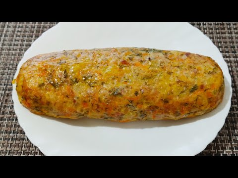 Видео: *Рулет из куриного фарша* безумно вкусно  очень сочный и нежный / на любой праздник / куриный рулет