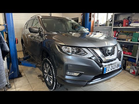 Видео: Проверка тех.части Nissan X-Trail T32 в сервисе-( ВИД СНИЗУ ) 👇👇👇.  Авто из Франции. Псков.