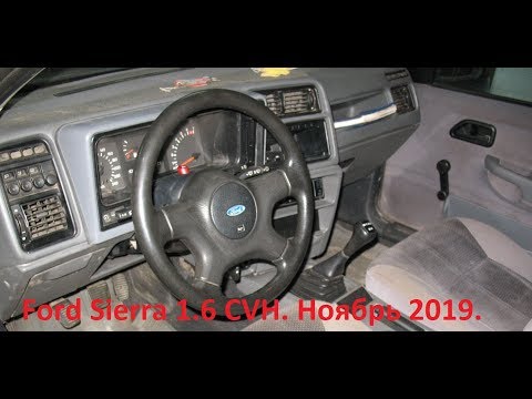 Видео: Ford Sierra 1.6 CVH CFI. Ноябрь 2019. Ремонтируем моновпрыск. Разное.