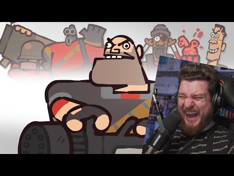 Видео: The Ultimate "Team Fortress 2" Recap Cartoon | РЕАКЦИЯ НА Cas van de Pol