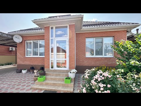 Видео: Добротный дом 115 м² на участке 7.85 соток в селе Красносельское Динского района