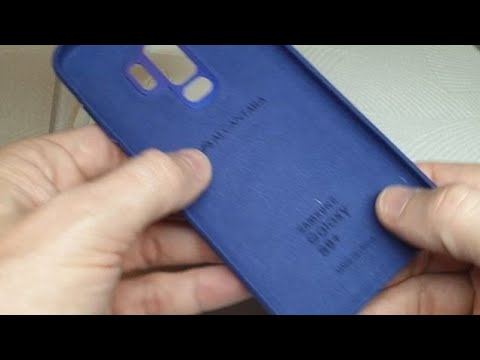 Видео: Обзор на чехол ALCANTARA для Samsung S9 Plus с AliExpress.