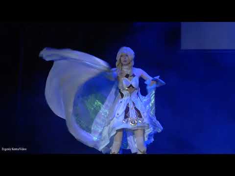 Видео: Cosplay defile Geek.on Impact-Косплей дуэт(Сойкино гнёздышко)-Genshin Impact-Люмин,Дайнслейф-Москва