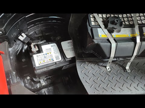 Видео: Как установить 2й АКБ в Porsche Cayenne [Порше Кайен] & VW Touareg [Туарег]