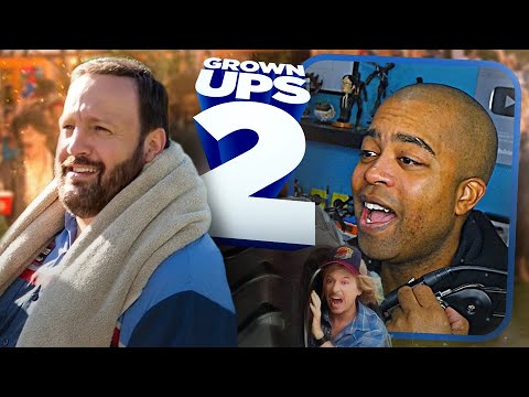 Видео: Папа смотрит «Взрослые 2» и это уморительно!