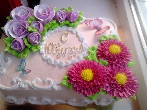 Видео: Торт на юбилей