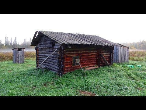 Видео: Путешествие на Ямозеро Ч32. Лесная изба - таёжное зимовье. Сплав. Деревни староверов. Один в тайге