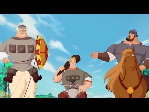 Видео: Песня Игоря Растеряева - Богатыри