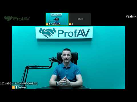 Видео: Вебинар: замена ZOOM и MS Teams - Yealink Meeting Cloud