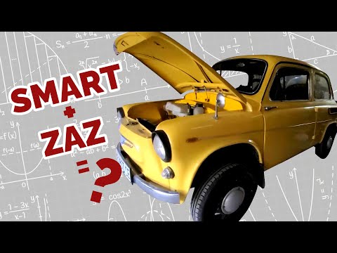 Видео: Восстановление ЗАЗ 965 с деталями от #Smart Fortwo в подробностях