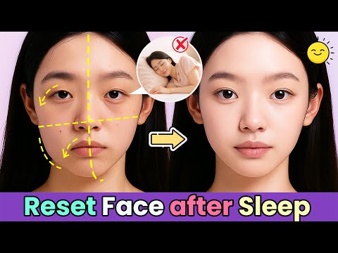 Видео: Восстановите лицо после сна — быстро устраните асимметрию и отечность!