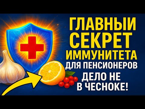 Видео: Главный СЕКРЕТ Иммунитета для Пенсионеров. 🤫 Дело НЕ в Чесноке!