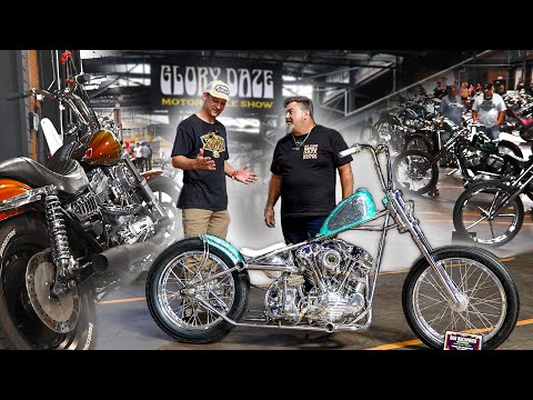 Видео: EAST COAST CHOPPERS на выставке мотоциклов Glory Daze 2025