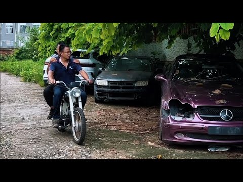 Видео: Реставрация Mercedes Benz CLK240 2004 года - Восстановление брошенного автомобиля