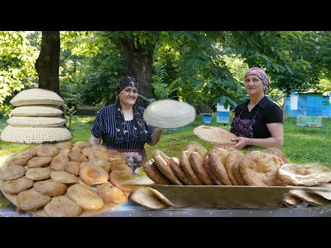 Видео: Как готовят хлеб тандури в азербайджанском селе - Рецепт домашнего сыра из молока