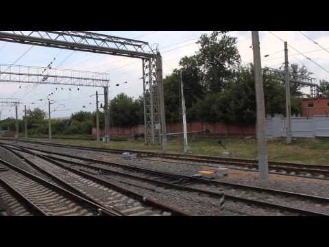 Видео: Курск - Клюква (Московская ж/д - Юго-Восточная ж/д, РЖД)