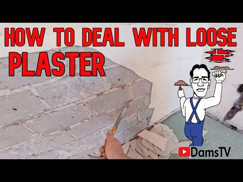 Видео: Как бороться с отслаивающейся штукатуркой