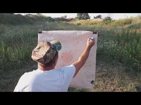 Видео: Пыж-контейнер разрезать или нет. Отстрел. Часть1.