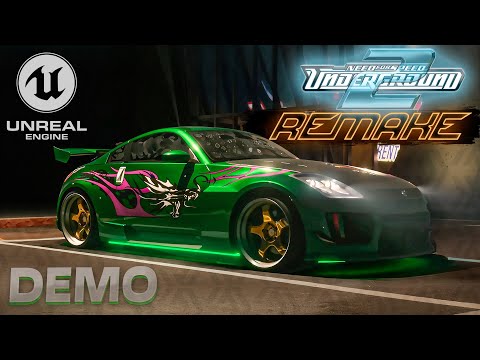 Видео: ОНА ВЫШЛА! NFS Underground 2 Remake на Unreal Engine 5 (DEMO)