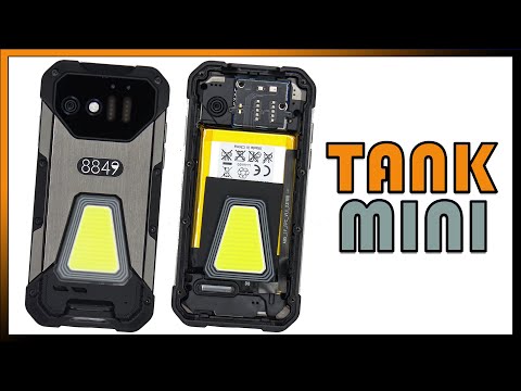Видео: Видеообзор разборки и ремонта 8849 Unihertz Tank Mini 1