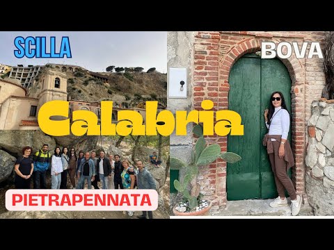 Видео: CALABRIA. VLOG-2. Экскурсии в Пьетрапенната, Бову и Шиллу