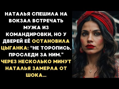 Видео: Наталья спешила на вокзал встречать мужа, но её остановила цыганка: "Не торопись, проследи за ним.."