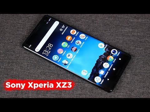 Видео: Обзор Sony Xperia XZ3 // Японцы смогли сделать красиво!