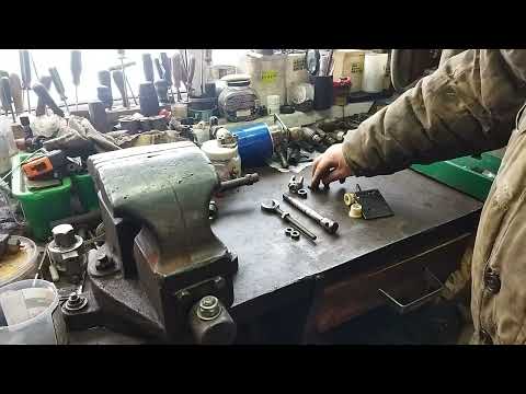 Видео: Самодельный трактор. Кулиса на  КПП москвич 412 для  ВОМ