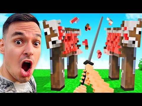 Видео: ИГРАЯ НАЙ-РЕАЛИСТИЧНАТА МАЙНКРАФТ ИГРА! | TEARDOWN