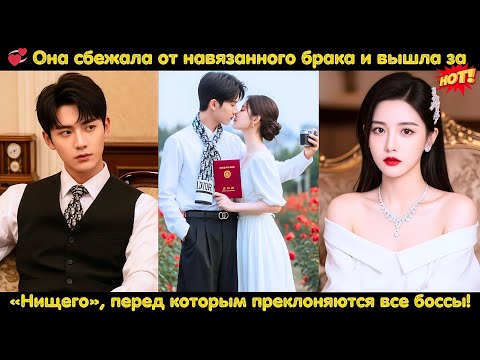 Видео: 💞 Она сбежала от навязанного брака и вышла за «нищего», перед которым преклоняются все боссы #drama