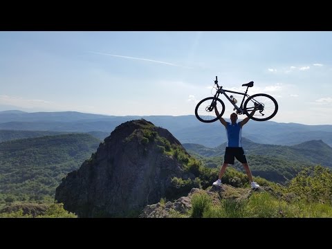 Видео: От София до Вран камък с колела, през мистичната махала Бодят 150км преход 2016г