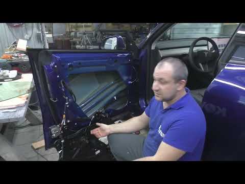 Видео: Как разобрать двери на TESLA Model Y!