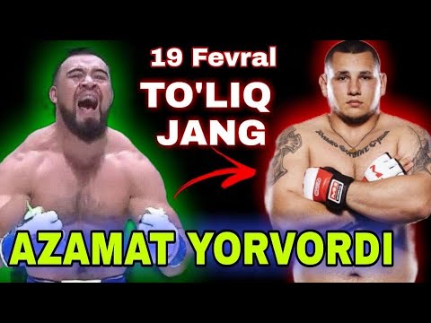 Видео: Янги жанг! Азамат Нуфтиллаев vs Юрий Проценко жанги / Azamat Nuftillayev Yangi Jangi / OCTAGON 27