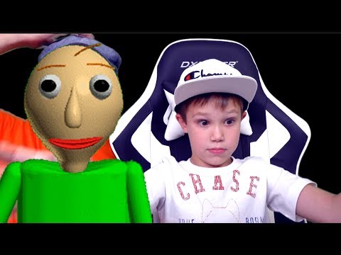 Видео: Сумасшедший профессор Baldi's догоняет меня!!! Получится ли мне выйти из школы???!!!