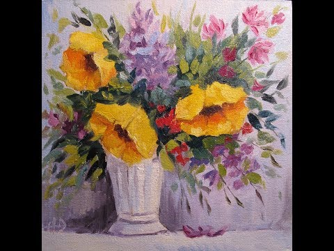 Видео: Солнечный букет