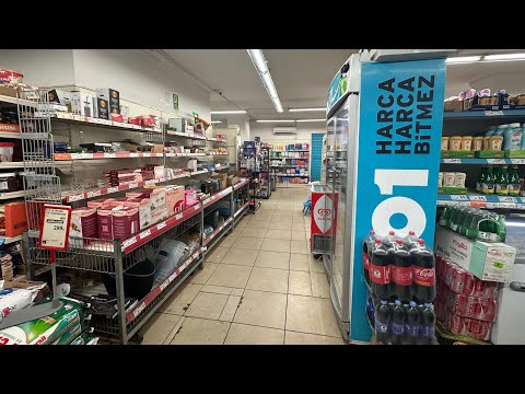 Видео: Обзор цен в бюджетном турецком супермаркете A 101. Что по чем в Турции? 