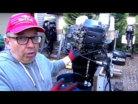 Видео: SUZUKI DF30 2005 ГОДА - БЕНЗИН ПОТЁК, НЕОЖИДАННО...